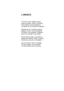 L'oreneta