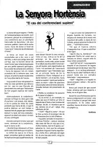 El cas del conferenciant suplent